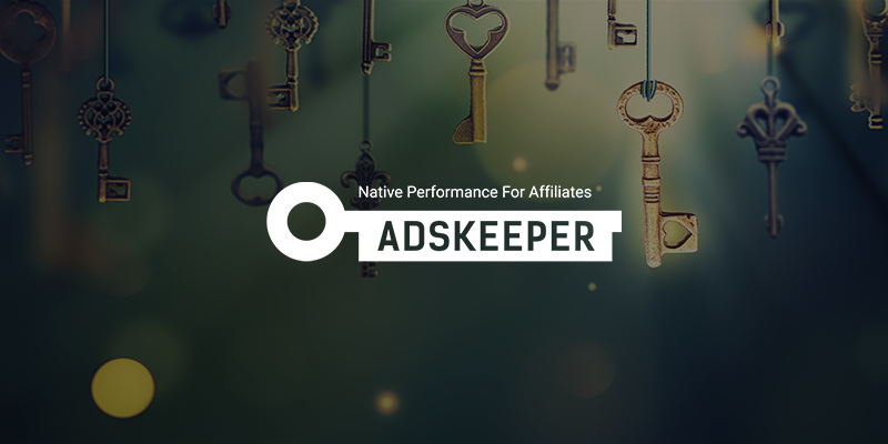 AdsKeeper промокод: бонус за первое пополнение